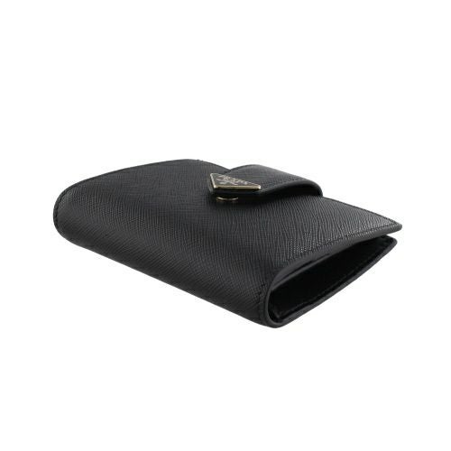 プラダ 二つ折り財布 財布 サフィアーノ トライアングルロゴ