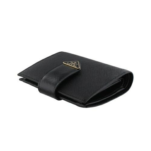 プラダ 二つ折り財布 財布 サフィアーノ トライアングルロゴ