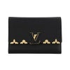 ルイヴィトン 財布 三つ折り財布 レディース トリヨン ポルトフォイユ カプシーヌ コンパクト ブラック LOUIS VUITTON M82764 ノワール