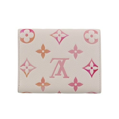 【未使用品】ルイヴィトン【LOUIS VUITTON】M83507 ポルトフォイユ ヴィクトリーヌ サンライズ アクアレル モノグラム アンプラント 三つ折り財布 コンパクトウォレット サイフ LV Sunrise Aquarelle Collection Victorine Wallet 【Sランク】【新品同様】 ルイヴィトン 三つ折り財布 モノグラム アンプラント ポルトフォイユ