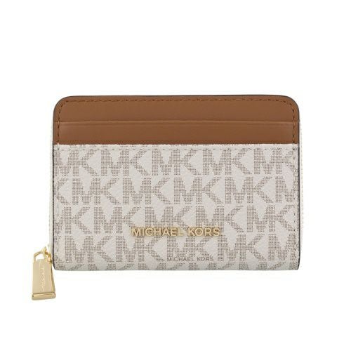 マイケルコース コインケース レディース JET SET CHARM ホワイト MICHAEL KORS 32T4GJ6Z5B 149 VANILLA-ACRN