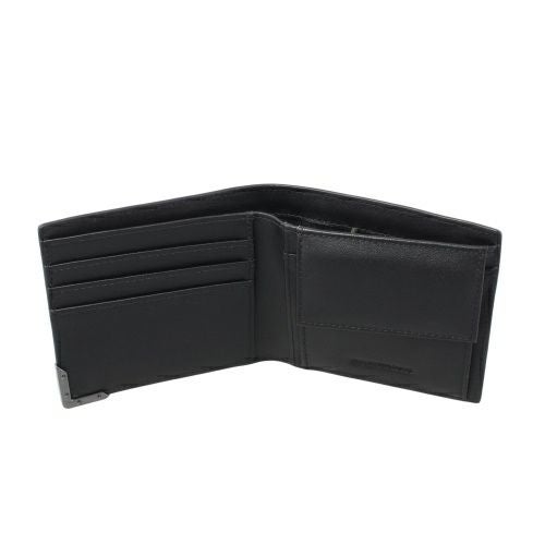 エンポリオアルマーニ 二つ折り財布 メンズ ブラック EMPORIO ARMANI Y4R167 YQ82X 80001 BLACK