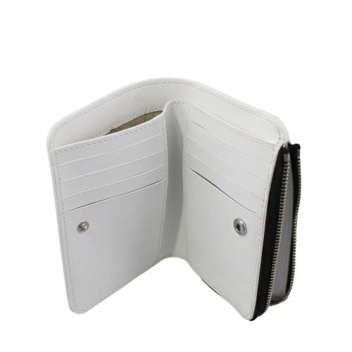 マークジェイコブス 二つ折り財布 レディース ザ DTM ユーティリティ スナップショット ホワイト Marc Jacobs 2F3SMP050S07 100 WHITE