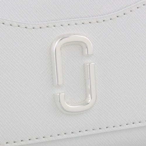 マークジェイコブス 二つ折り財布 レディース ザ DTM ユーティリティ スナップショット ホワイト Marc Jacobs 2F3SMP050S07 100 WHITE