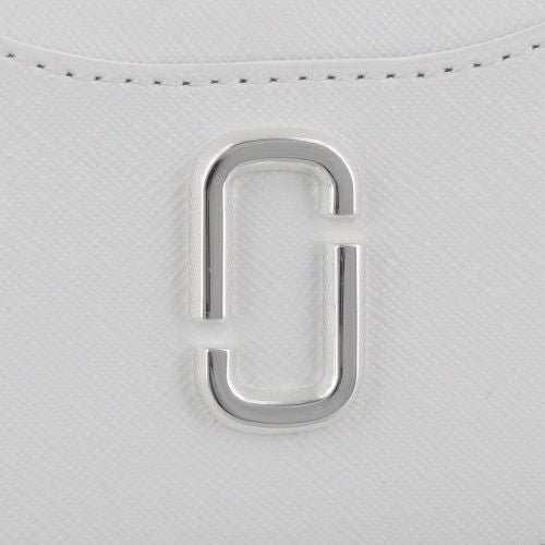 マークジェイコブス 二つ折り財布 レディース ザ DTM ユーティリティ スナップショット ホワイト Marc Jacobs 2F3SMP051S07 100 WHITE