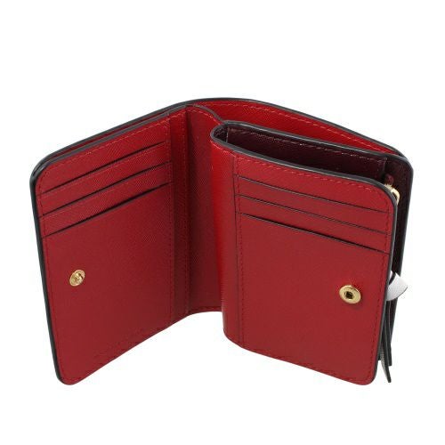 マークジェイコブス 二つ折り財布 レディース ザ ユーティリティ スナップショット レッド Marc Jacobs 2F3SMP062S07 613 OXBLOOD MULTI