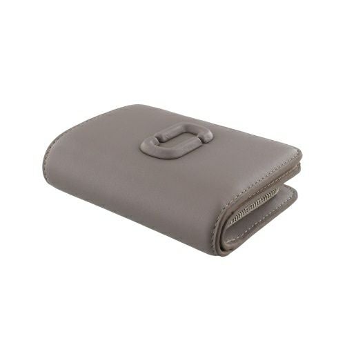 マークジェイコブス 二つ折り財布 レディース ザ レザー カバード Jマーク グレー Marc Jacobs 2S4SMP007S02 055 CEMENT