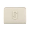 マークジェイコブス 二つ折り財布 レディース ザ レザー カバード Jマーク ホワイト Marc Jacobs 2S4SMP007S02 123 CLOUD WHITE