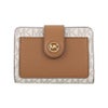 マイケルコース 二つ折り財布 レディース ブラウン MICHAEL KORS 32R4G0KF5B 149 VANILLA ACRN