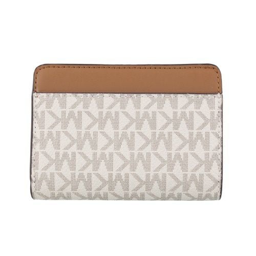 マイケルコース 二つ折り財布 レディース ブラウン MICHAEL KORS 32R4G0KF5B 149 VANILLA ACRN