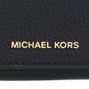 マイケルコース 三つ折り財布 レディース EMPIRE ペブルドレザー トライフォールド ブラック MICHAEL KORS 32S4G8ED8L 001 BLACK