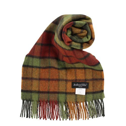 ジョシュアエリス マフラー メンズ Joshua Ellis LCK 51745 Rustica/Olive/D.Apple/Bokja
