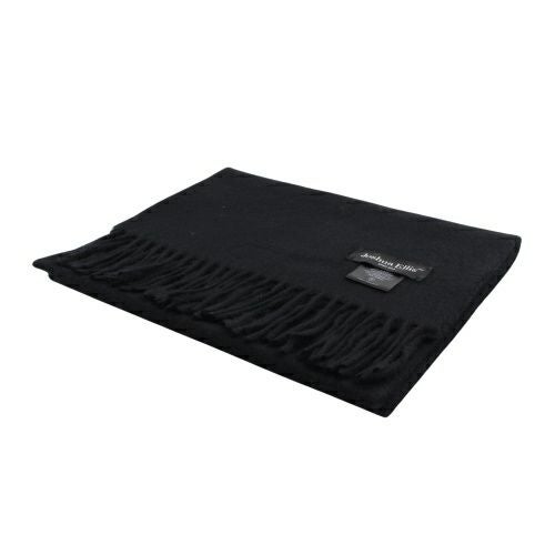 ジョシュアエリス マフラー メンズ ブラック Joshua Ellis LXK 51911