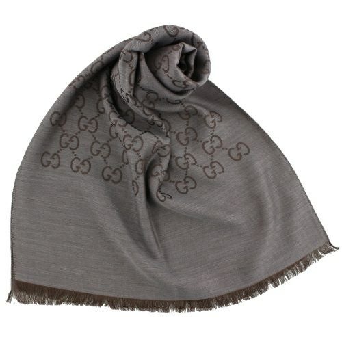 グッチ マフラー メンズ レディース ネイビー GUCCI 570603 3G200 4068