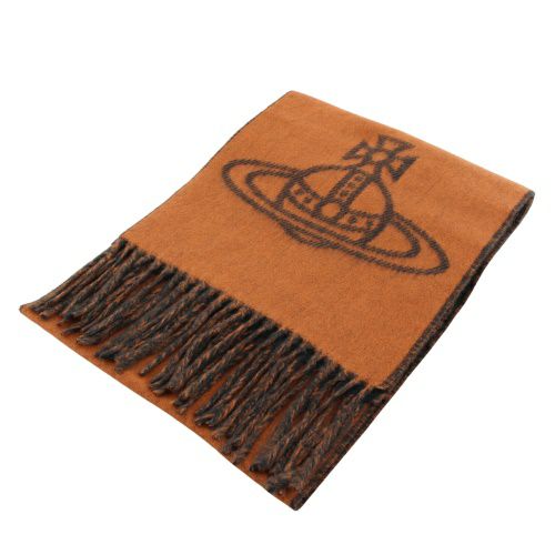 ヴィヴィアンウエストウッド マフラー メンズ レディース オレンジ Vivienne Westwood 81030006 W00ZH C409 TERRACOTTA