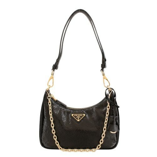 プラダ ショルダーバッグ レディース ブラック PRADA 1BC204 V QOM