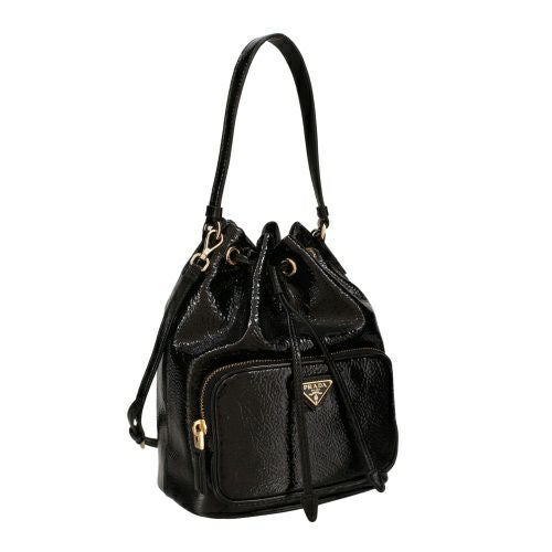 プラダ ショルダーバッグ レディース ブラック PRADA 1BH038 V UOM