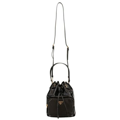 プラダ ショルダーバッグ レディース ブラック PRADA 1BH038 V UOM