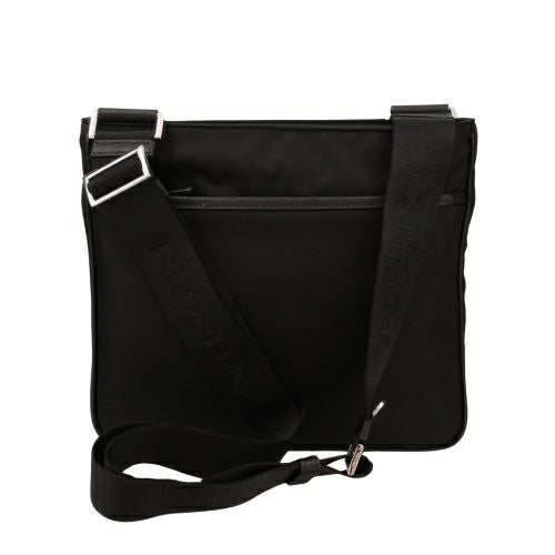 プラダ ショルダーバッグ メンズ Re-Nylon xサフィアーノレザー