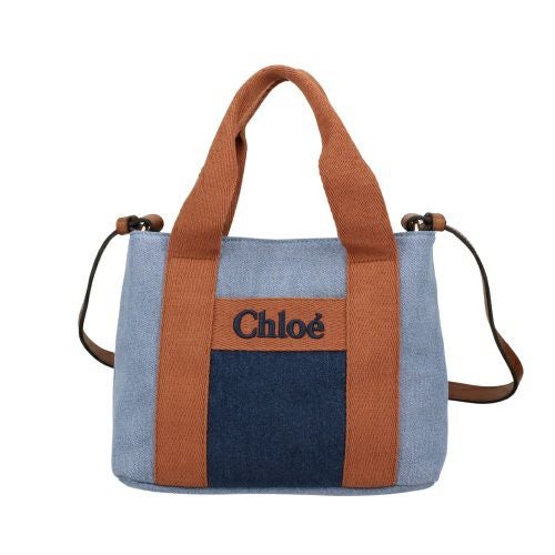 Chloe トートバッグ CHLOE (クロエ) ウールフェルト Woody ミディアムトートバッグ