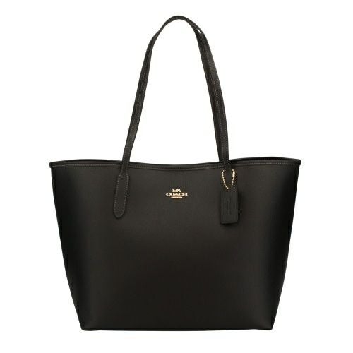 コーチ アウトレット トートバッグ レディース シティ トート ブラック