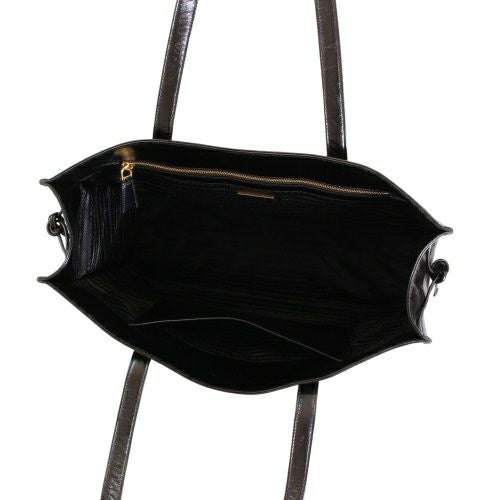 プラダ トートバッグ レディース ブラック PRADA 1BG460 V OON 2CYR F0002 NERO