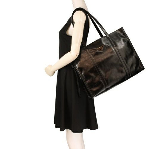 プラダ トートバッグ レディース ブラック PRADA 1BG460 V OON 2CYR
