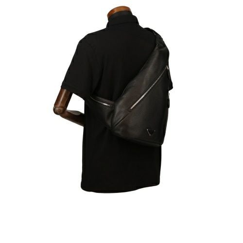 プラダ ボディバッグ メンズ ブラック PRADA 2VZ092 V OLO 2BBE F0002