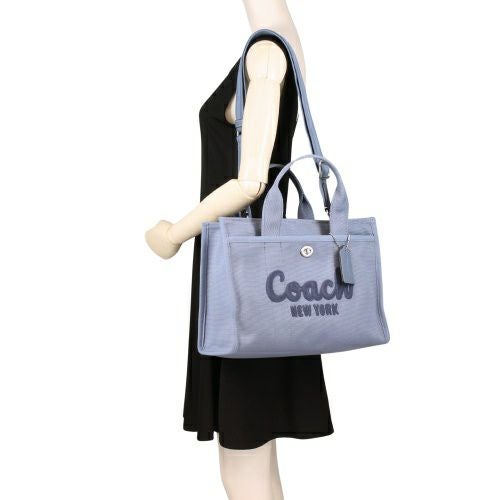 コーチ ハンドバッグ レディース カーゴ トート ブルー COACH CP158