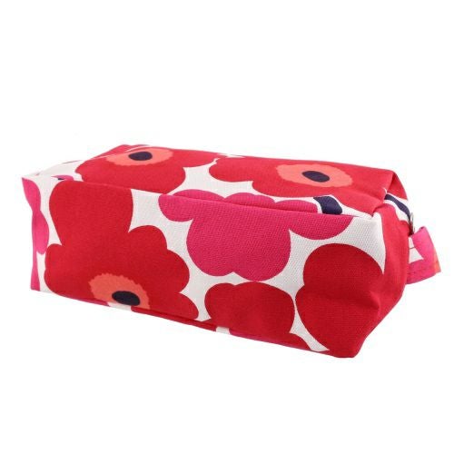 マリメッコ ポーチ レディース ウニッコ ピンク marimekko 47196 001 WHITE/RED