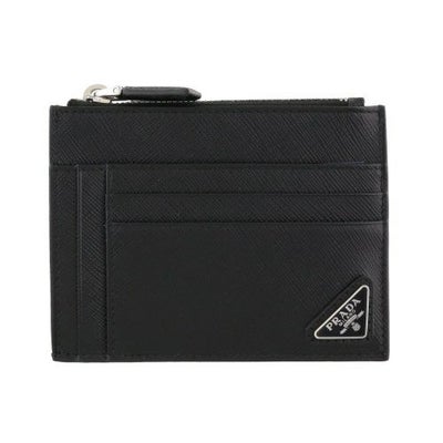 プラダ PRADA コインケース トライアングルロゴ ブラック 2MM004 QHH 