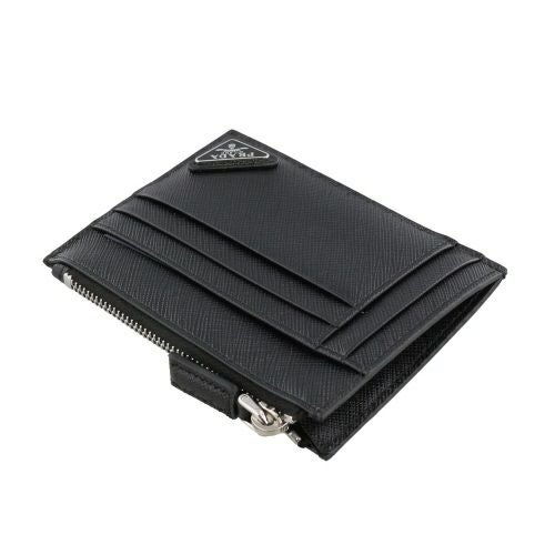 プラダ カードケース コインケース メンズ サフィアーノトライアングル