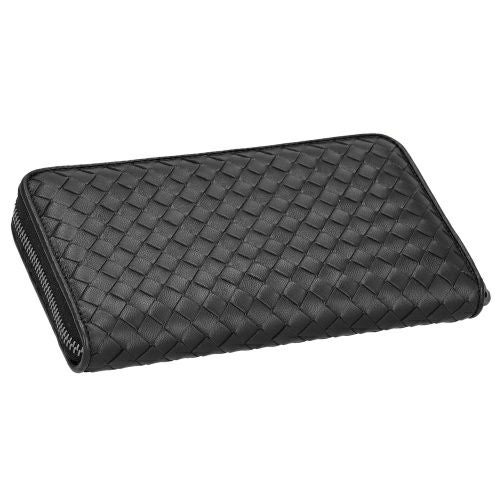 ボッテガヴェネタ 長財布 メンズ イントレチャート ブラック BOTTEGA