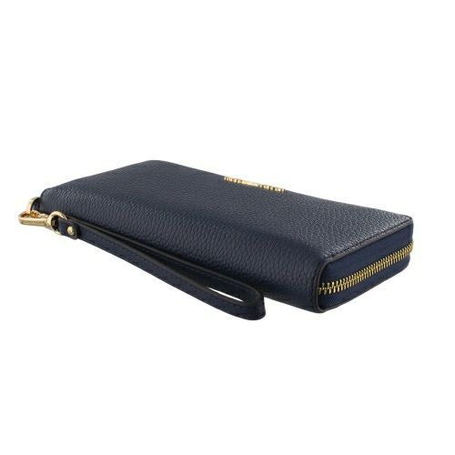 マイケルコース 長財布 レディース ジェット セット トラベル ネイビー