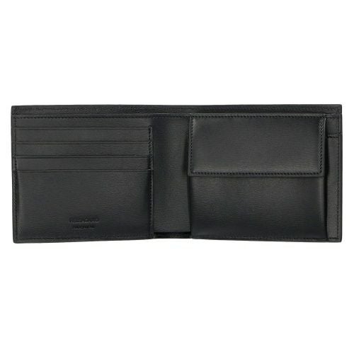 フェラガモ 二つ折り財布 メンズ ブラック FERRAGAMO 661329 NERO