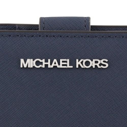 マイケルコース 二つ折り財布 レディース JET SET TRAVEL ネイビー MICHAEL KORS 35R4STVF6L NAVY