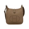 エルメス エブリンIII PM エトゥープ シルバー金具 W刻印 ショルダーバッグ レディース ブラウン HERMES Evelyne3 PM
