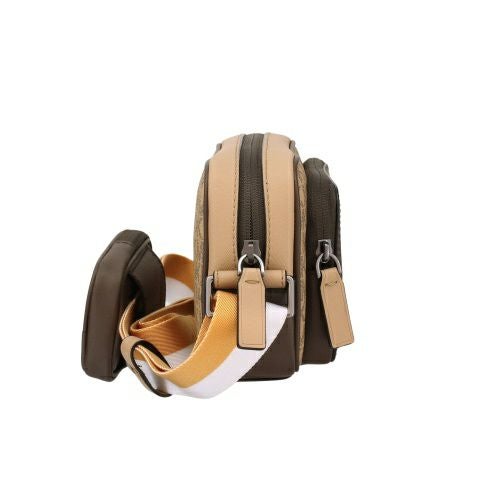 マイケルコース ショルダーバッグ メンズ リビングトン ストライプ