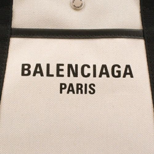 バレンシアガ トートバッグ ハンドバッグ レディース ビアリッツ スモール トートバッグ Biarritz ホワイト BALENCIAGA 805118 2ABBN 9260 BEIGE/BLACK