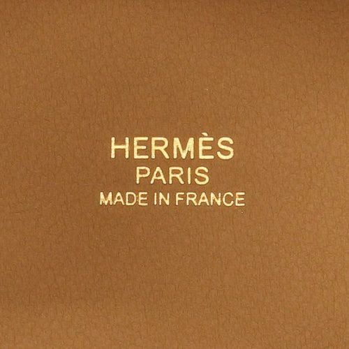エルメス ピコタンPM カーゴ トワルゴエラン/スイフト ゴールド金具 B刻印 ブラウン HERMES エクリュウ/ベージュマルファ