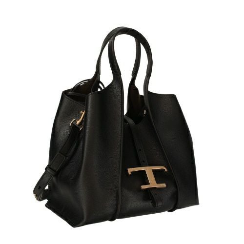 トッズ ハンドバッグ レディース T タイムレス ブラック TOD'S