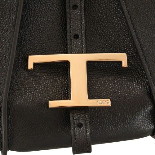 ドデカ　レディース　BLK M トッズ ハンドバッグ レディース T タイムレス ブラック TOD'S
