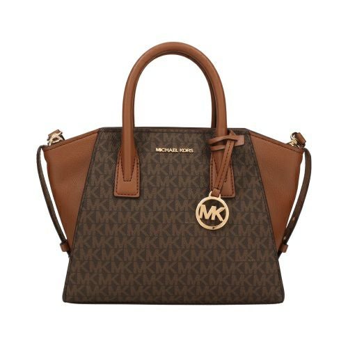 MK バッグ Michael Kors Marilyn Medium Top Zip Shoulder Tote Bag Luggage