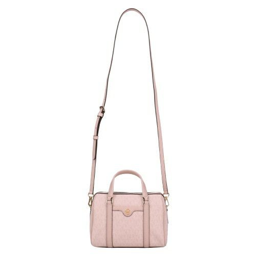 マイケルコース ハンドバッグ ショルダーバッグ レディース トラベル シグネチャー スモール ダッフル クロスボディー ピンク MICHAEL KORS 35S4GTFC1B LT PWDR BLSH
