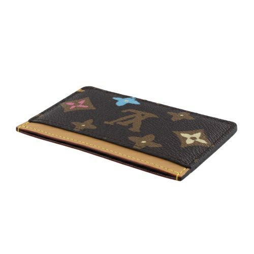 【美品】Louis Vuittonルイヴィトン カードホルダー モノグラム LOUIS VUITTON ルイ・ヴィトン トランク・マルチカード・ホルダー 財布