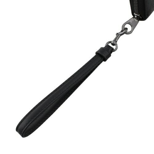 コーチ アウトレット 長財布 レディース ロング ジップ アラウンド ウォレット・シグネチャー キャンバス ブラック COACH OUTLET CW778 QBMI5 チャコール/ブラック