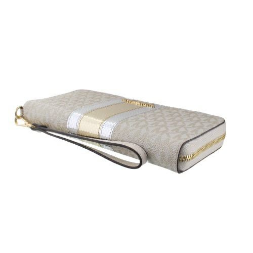 マイケルコース ファスナー長財布 35F4GTVE7V PALE GOLD MICHAEL KORS - マイケルコース ファスナー長財布 35F4GTVE7V PALE
