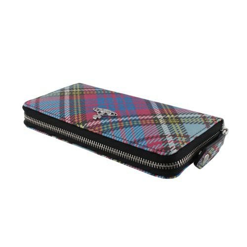 ヴィヴィアンウエストウッド 長財布 レディース BIOGREEN SAFFIANO マルチカラー Vivienne Westwood 51050023 O102 MacAndy Tartan