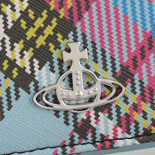 【新品タグ付き】Vivienne Westwood グラフィックデザイン 総柄 ヴィヴィアンウエストウッド 長財布 レディース BIOGREEN SAFFIANO