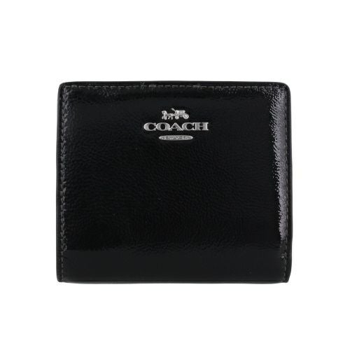 あちゃね COACH 二つ折り財布 ブラック coach 財布 二つ折 ブラック 二つ折り ブラック（黒）系 Coach(コーチ